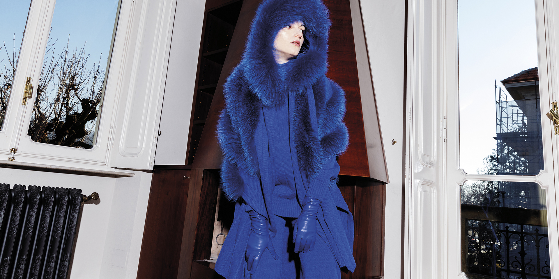 Bruno Carlo FW22 Miscellanea Knitwear Blu